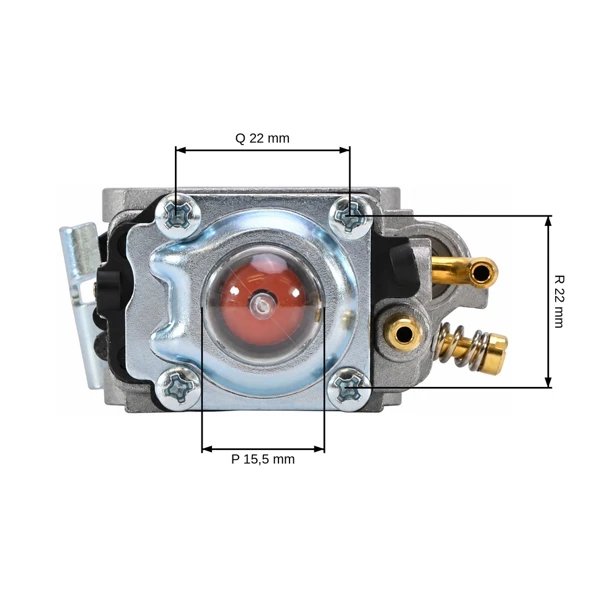 Karburátor pro křovinořezy Echo PB-755H PB-755SH PB-755T PB-755ST Shindaiwa EB633RT Red Max EB6200 AL-KO Alko Hecht Čínské značky (OEM A021000811)