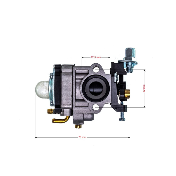 Karburátor pro křovinořezy Echo SRM2601 SRM2400 SRM2610 PE2601 AL-KO Alko Hecht Čínské značky a křovinořezy z hobbymarketů (OEM 12300057731)