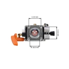 Karburátor pro křovinořezy Stihl FC100 FC110 KM100 KM100R KM110R FS100 FS100R FS100RX FS110 FS110R FS110X FS110RX (OEM 41801200600)
