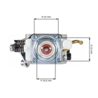Karburátor pro křovinořezy Stihl FC72 FS72 FS74 FS75 FS76 (OEM 41331200600)