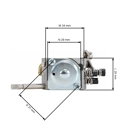 Karburátor pro křovinořezy Stihl FS160 FS180 FS220 FS220K FS280 FS280K FS290 typ Zama (OEM 41191200602)