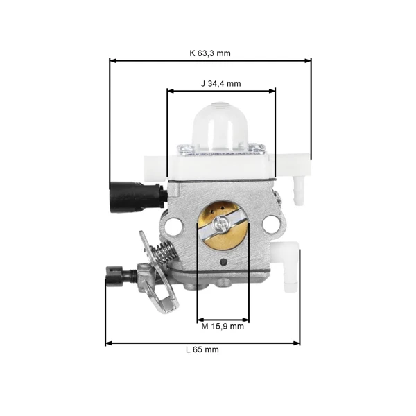 Karburátor pro křovinořezy Stihl FS230 FS235 FR235 FS235R model Zama (OEM 41511200602)