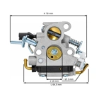 Karburátor pro motorové pily Husqvarna 135 140 435 435E 440 Jonsered CS2240 CS2240 II CS2240 S II McCulloch CS350 CS390 CS410 (OEM 506450501)