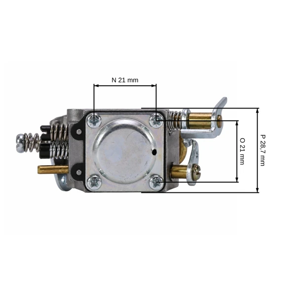 Karburátor pro motorové pily OLEO-MAC Oleo-mac 936 940 Efco 136 140 typ Walbro (OEM 50050011)