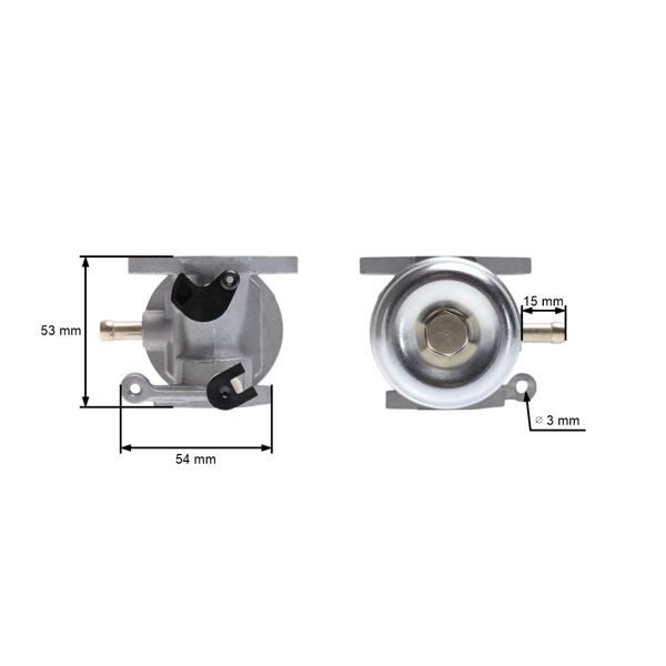 Karburátor pro motory Briggs & Stratton Quantum Serie 625E 675EX 725EX 625-675 výkon 3,5 PS - 6,5 PS (OEM 799871 790845 799866 796707 794304)