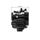 Karburátor pro motory Briggs & Stratton Seria 550e 575ex automatický sytič (OEM 591109 597595 84001041)
