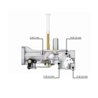Karburátor pro motory Briggs & Stratton výkon 11,0 PS - 13,0 PS horizontální hřídel (OEM 498298 692784 495951 495426 490533)