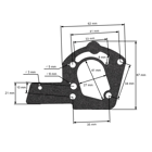 Karburátor pro motory Briggs & Stratton výkon 5,0 PS (OEM 498298 692784 495951 495426 490533)