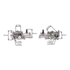Karburátor pro motory Briggs & Stratton výkon 5,0 PS (OEM 498298 692784 495951 495426 490533)