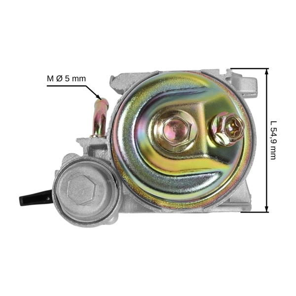 Karburátor pro motory Honda GX120 GX160 GX168 GX200 Zongshen 168FB (OEM 16100-ZH8-W51 16100-ZH8-W61 16100-ZE1-814 16100-ZE1-825)
