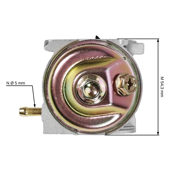 Karburátor pro motory Honda GX140 GX160 GX200 Zongshen 168FB (OEM 16100-ZH8-800)