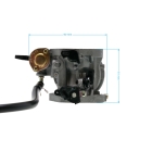 Karburátor pro motory Honda GX240 GX270 výkon 8,0 PS - 9,0 PS (OEM 16100ZE2W71 1616100ZH9 16100-ZE2-W71 16100-ZH9-W21 1616100-ZH9-820)