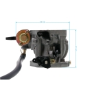 Karburátor pro motory Honda GX340 (OEM 16100-ZE3-V00 16100-ZE3-V01 16100ZE3V01)