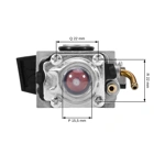 Karburátor pro motory Honda GX35 GX35NT HHT35 HHT35S (OEM 16100Z0Z034 16100-Z0Z-815 16100-Z0Z-034)