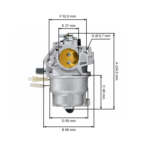 Karburátor pro motory Zongshen XP440 (OEM 100084011)