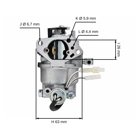 Karburátor pro motory Zongshen XP440 (OEM 100084011)