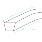 Klínový řemen 2180 mm x 2230 mm x 13 mm pro zahradní traktory Murray (OEM 037X80MA 37X80)