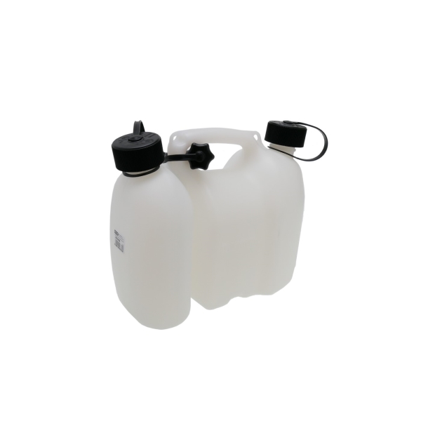 Kombinovaný kanystr 3,5 l / 1,5 l bílý s nalévacím hrdlem