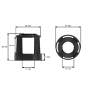 Kompletná elektrická štartovacia súprava pre motory Briggs & Stratton Craftsman Toro (OEM 396865 495877 495878 696539 696540 393254 490421 490467)