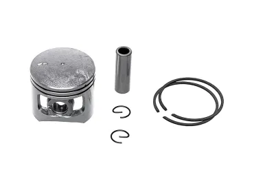 Kompletní píst 43 mm pro Čínské motorové pily a pily z hobbymarketů s obsahem motoru 45 ccm