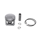 Kompletní píst 43 mm pro Čínské motorové pily a pily z hobbymarketů s obsahem motoru 45 ccm