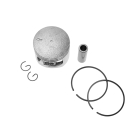 Kompletní píst 43 mm pro Čínské motorové pily a pily z hobbymarketů s obsahem motoru 45 ccm