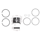 Kompletní píst Honda GX270 77 mm