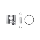 Kompletní píst pro motorové pily Husqvarna 555 556 560XP 560XPG Jonsered CS2258 CS2260 CS2260WH 46 mm (OEM 584807806)