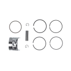 Kompletní píst pro motory Honda GX120 EG1400 F401 501 výkon 4,0 PS 60 mm (OEM 13101ZH7020 13701-ZH7-010 13101-ZF0-000 13101-ZH7-010)