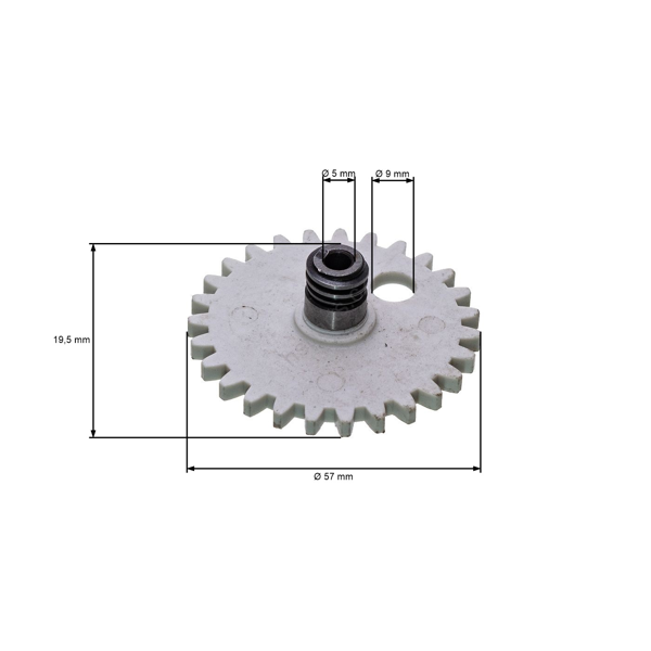 Kompletní šnek mazání pro motorové pily Stihl 084 088 MS780 MS880 (OEM 11196471800)