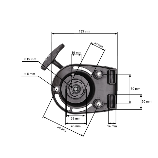 Kompletní startér pro Čínské křovinořezy a křovinořezy z hobbymarketů GX35