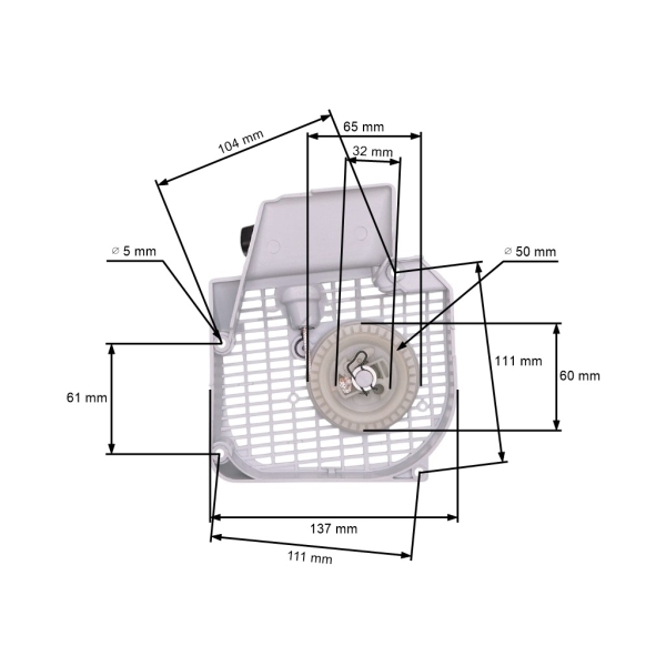 Kompletní startér pro motorové pily Stihl 021 023 025 MS210 MS230 MS250 (OEM 11230802104)