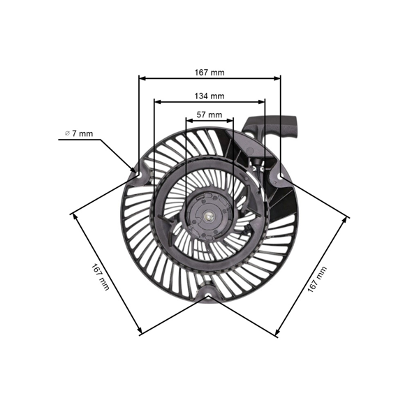 Kompletní startér pro motory Briggs & Stratton DOV 700 750 (OEM 793470 593958 798909)