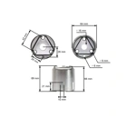 Kompletní startér s protikusem pro motory Honda GX240 GX270 výkon 8,0 PS - 9,0 PS (OEM 28400ZE2W01ZA 28400ZE2W01ZN 28400-ZE2-W01ZN)