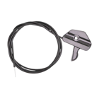 Kompletní univerzální plynové lanko s plastovým ovladačem pro motorové sekačky rozměr 1550 mm x 1500 mm