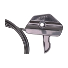 Kompletní univerzální plynové lanko s plastovým ovladačem pro motorové sekačky rozměr 1550 mm x 1500 mm