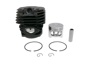 Kompletní válec s pístem 45 mm pro Čínské motorové pily a pily z hobbymarketů s obsahem motoru 45 ccm - 58 ccm Kompletní válec s pístem 45 mm pro Čínské motorové pily a pily z hobbymarketů s obsahem motoru 45 ccm - 58 ccm