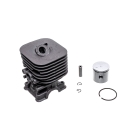 Kompletní válec s pístem pro křovinořezy Husqvarna 125R 125RJ 124C 124L 125C Jonsered BC2126 CC2126 GC2126C GT2126 35 mm (OEM 545001001)