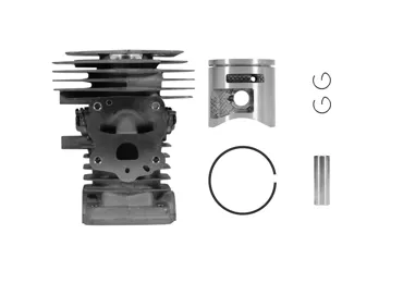 Kompletní válec s pístem pro motorové pily Husqvarna 445 445E 450 450E 450 Rancher Jonsered CS2245 CS2250 S 44 mm (OEM 544119802)
