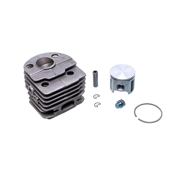 Kompletní válec s pístem pro motorové pily Husqvarna 51 55 55 Rancher Nikasil 46 mm (OEM 503609104 503609171 503971871 503609102 503609172)