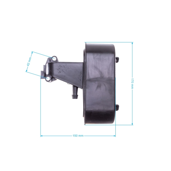 Kompletní vzduchový filtr s krytem filtru pro Čínské motorové sekačky a sekačky z hobbymarketů modely NAC DY164PMB