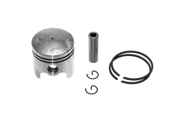 Kompletný piest 40 mm pre čínske krovinorezy a krovinorezy z hobbymarketov s objemom motora 43 cm3