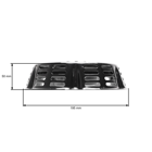 Kompletný štartér pre motory Zongshen 177F 9,0 PS (OEM 100007386-0005)