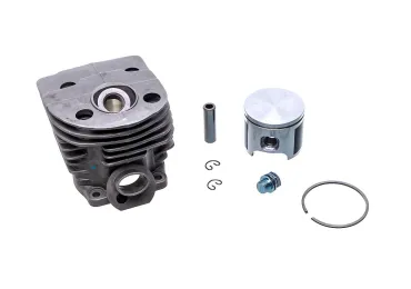 Kompletný valec s piestom pre motorové píly Husqvarna 51 55 55 Rancher Nikasil 46 mm (OEM 503609104 503609171 503971871 503609102 503609172)