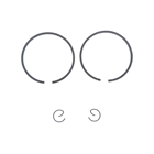 Kompletný valec s piestom pre motorové píly Stihl MS651 (OEM 11440201201)