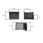 Kompletný vzduchový filter s krytom pre motory Honda GX340 GX390