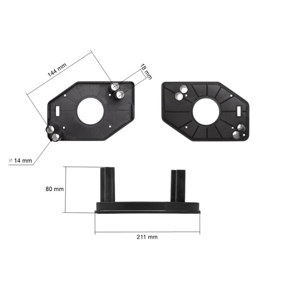 Kompletný vzduchový filter s krytom pre motory Honda GX340 GX390