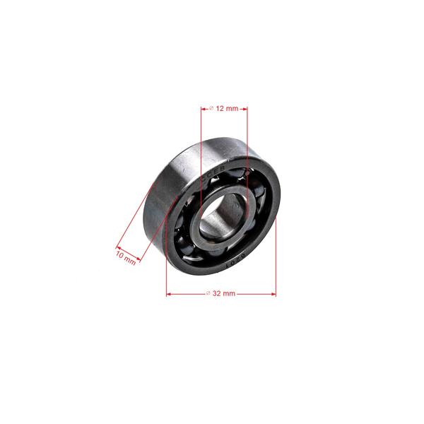 Kuličkové ložisko 6201 pro motorové pily křovinořezy postřikovače Stihl Husqvarna Partner Jonsered (OEM 530056363 95030030242)