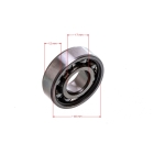 Ložisko SKF 6203-C3 17 mm x 40 mm x 12 mm pre Stihl 029 039 050 051 075 076 066 038 MS290 MS310 MS390 MS660 TS400 TS510 TS700 (DIN625-6203 - 95030030440)