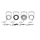 Mandrela žacího nože pro zahradní traktory Husqvarna Jonsered Partner McCulloch Craftsman Poulan (OEM 532130794 130794)